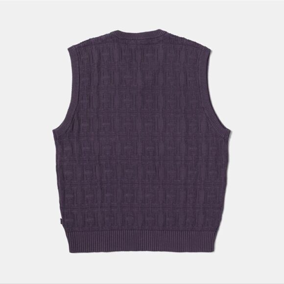 HUF Interlaced Jacquard Vest - Picture 2 of 4